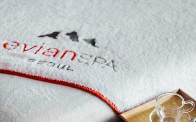 RKF Luxury Linen collabore avec evian® sur le concept evian®SPA