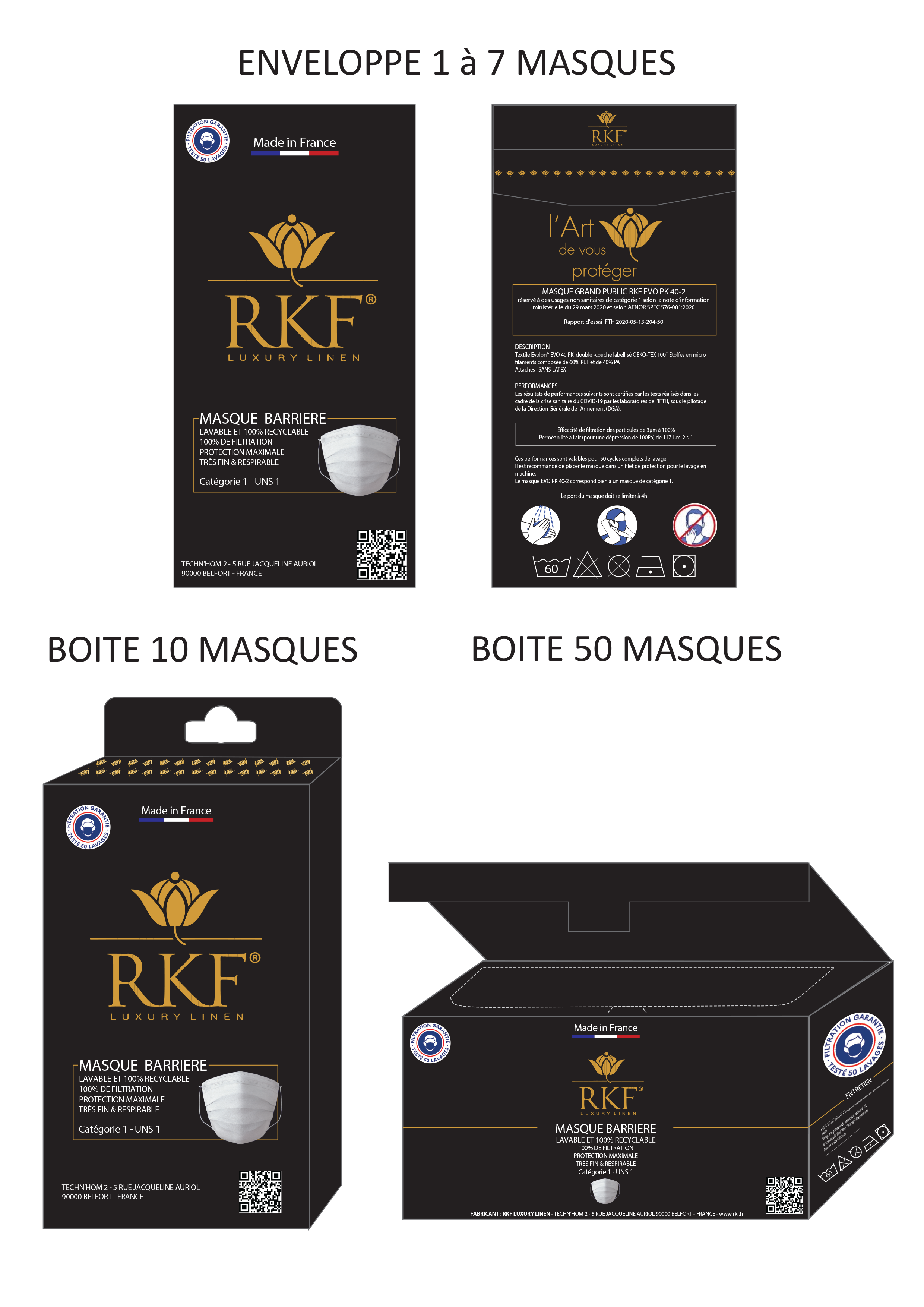 PACKAGING TOUTES TAILLES FR